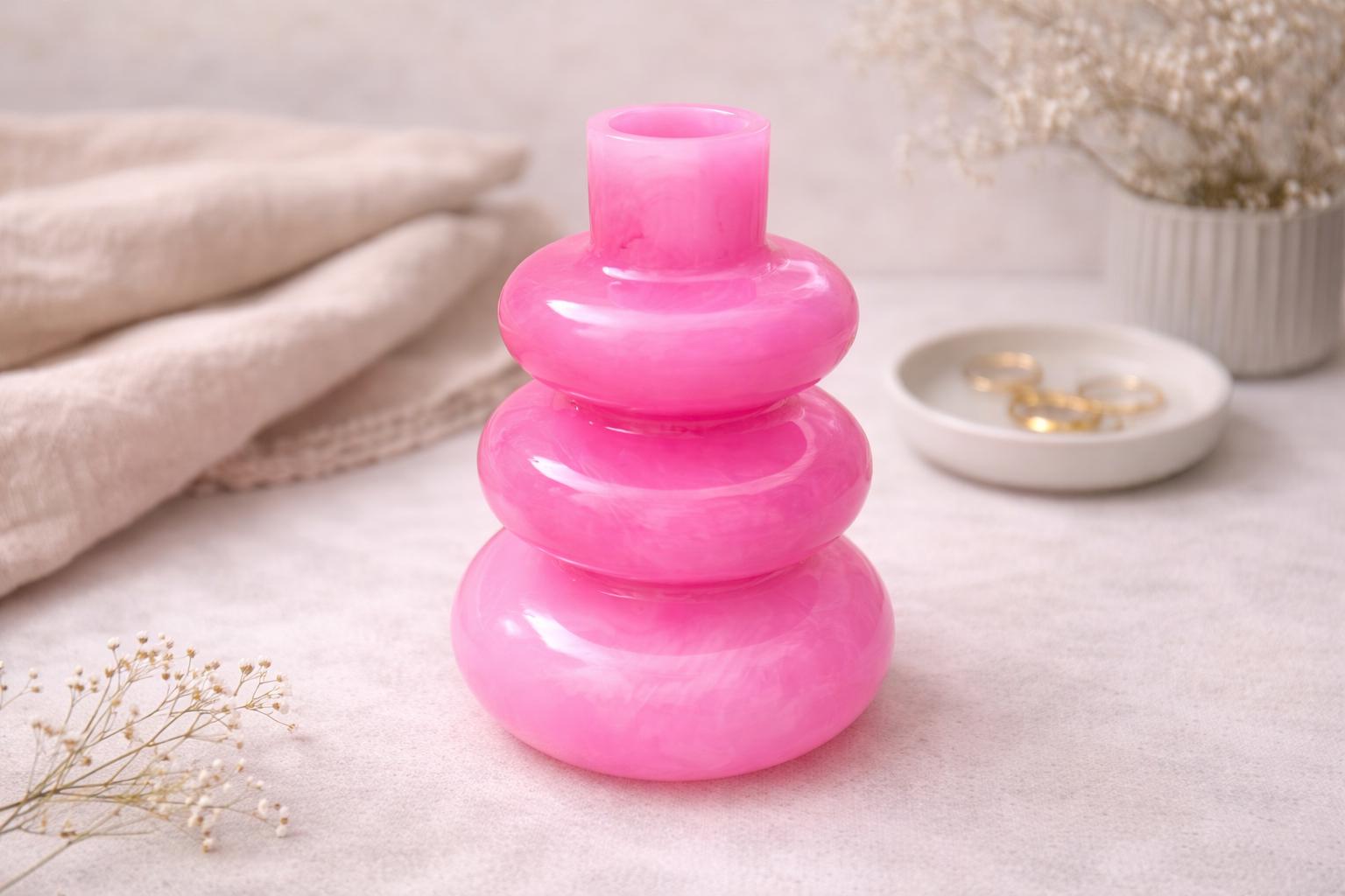 Pink pots