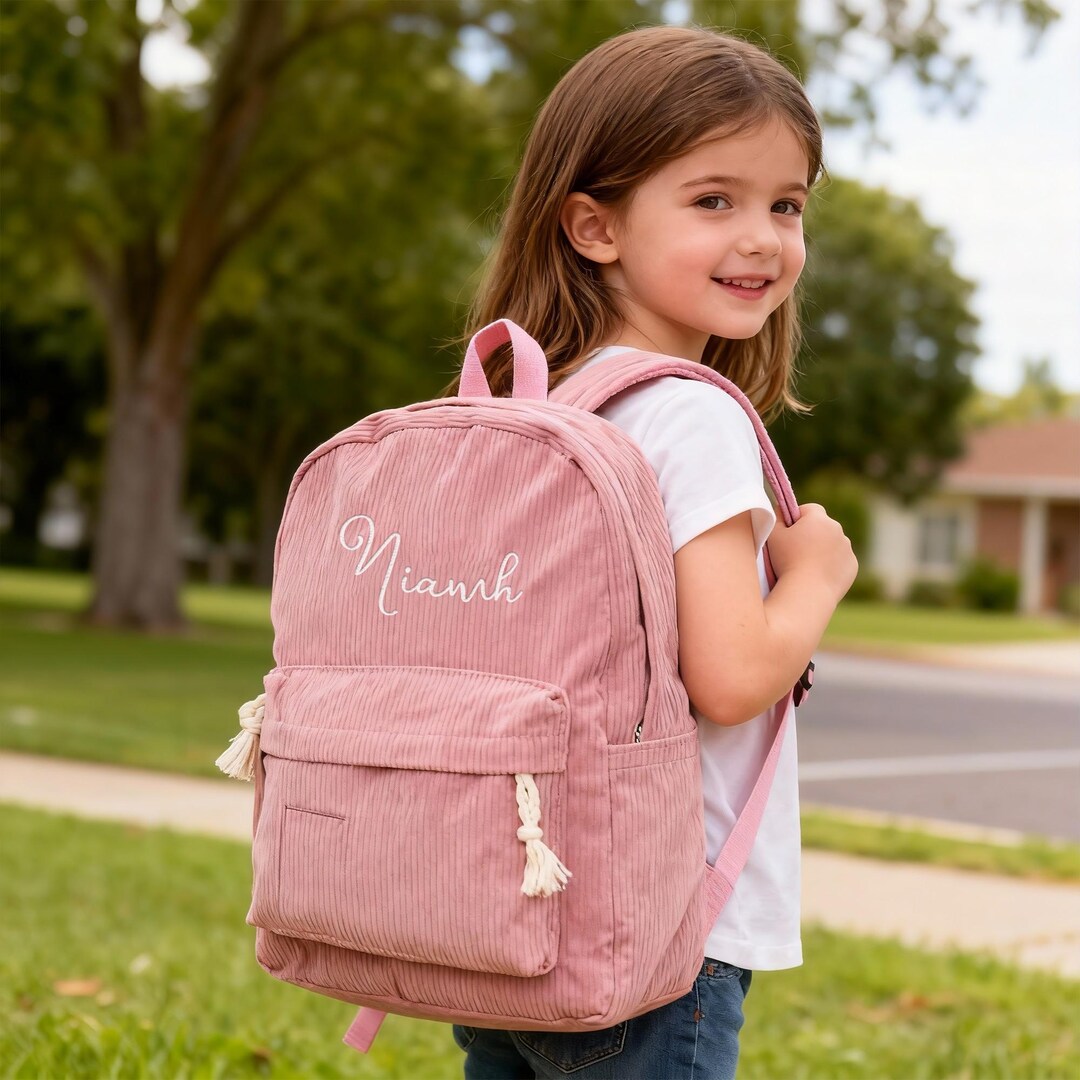 Personalized Backpack · Back to School Gift · Custom School Bag for