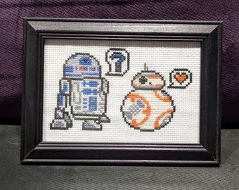 BB-8 <3 R2-D2 Cross Stitch Pattern