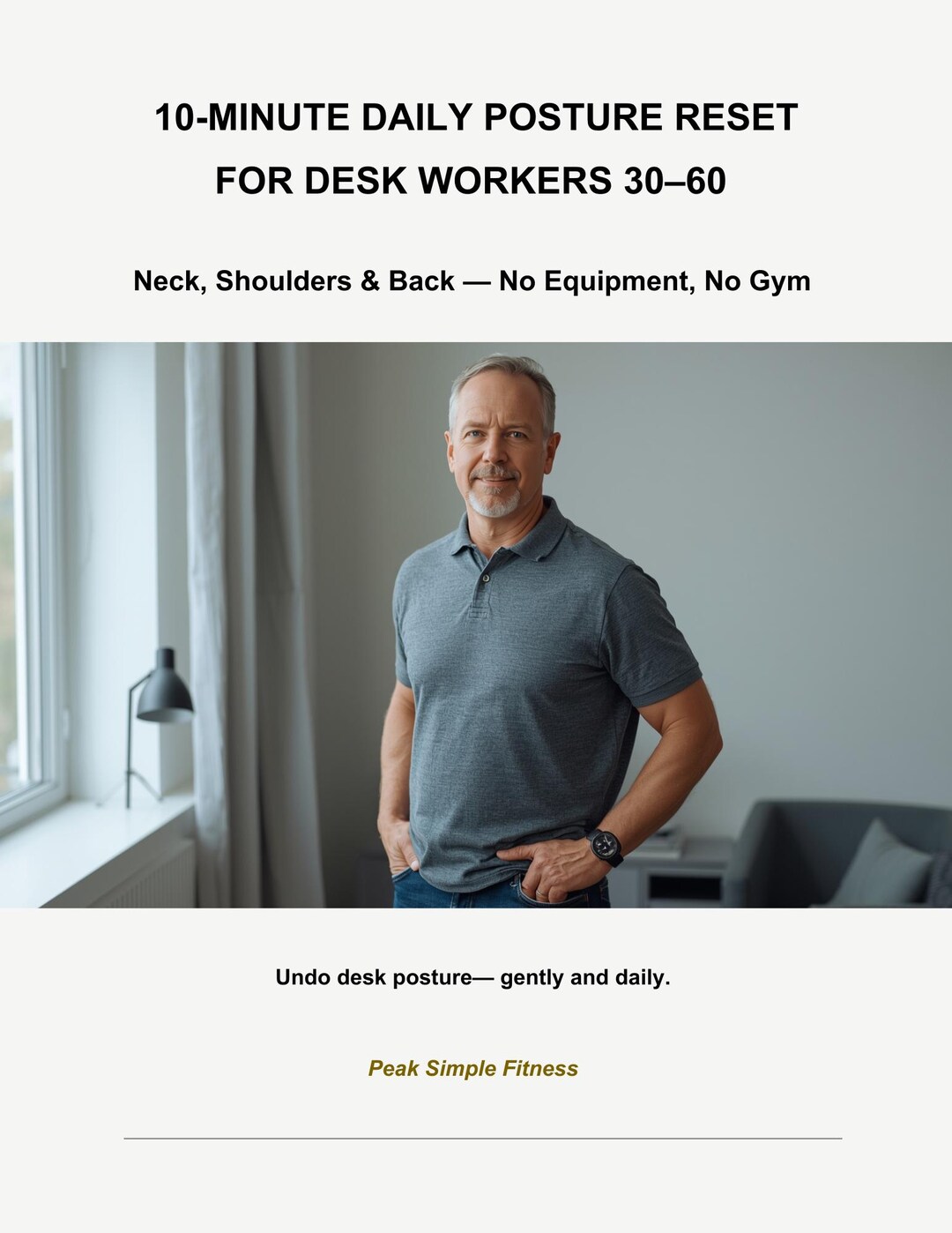 Daily Posture Routine 10 Minute Daily Posture Reset for Desk Workers | Neck Shoulder Back ...