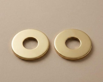 Shower Arm Flange, Brass Escutcheon Plate, Gold Pipe Cover Trim
