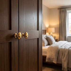 Solid Brass Cabinet Knobs, Polished Gold Drawer Pulls, Modern Luxury Hardware image 5