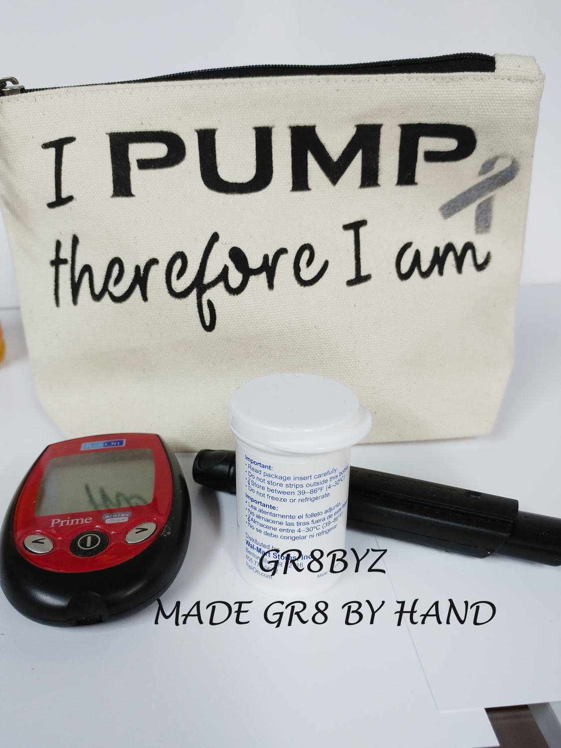 Diabetic supply bag insulin pump bag cosmetic bag type Etsy