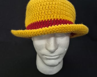 Einmal Stück Strohhut Piraten inspirierte Häkelhut - Handgemachte Beanie