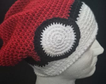 Handgemachte Pokemon Häkelmütze – Kuschelige Pokeball Beanie