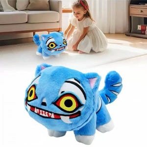 Peluche Chasseurs De Démons Tigre, Poupée En Peluche Douce, Cadeaux Pour Enfants, Anniversaire, Noël