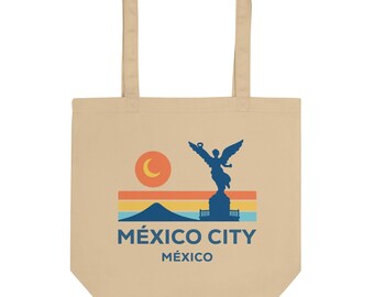 Bolsa ecológica Ciudad de México – Edición Retro Emblemática de la CDMX