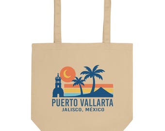 Bolsa ecológica Puerto Vallarta – Edición Sunset Palms