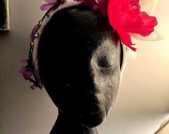 Large  pansie headpiece