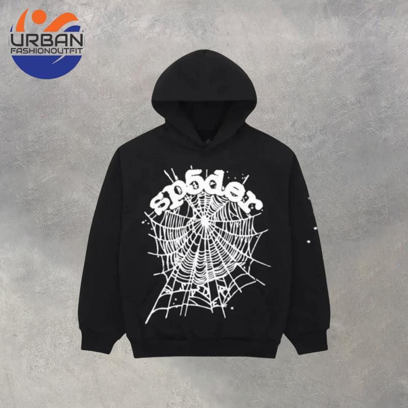Sp5der Hoodie ブラック蜘蛛の巣グラフィックパーカー Sサイズ Sp5der OG Web Hoodie - Black - Etsy