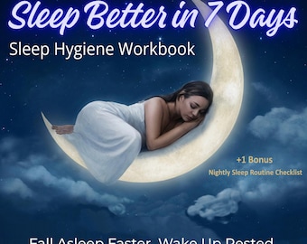 Dormi meglio in 7 giorni – Manuale di igiene del sonno per adulti con checklist per la routine notturna