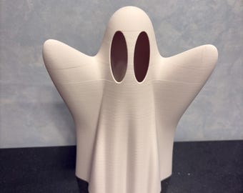 Color Changing Ghost Tea Light | Halloween Ghost Decor | Light Up Ghost | Spooky Halloween Decoration
