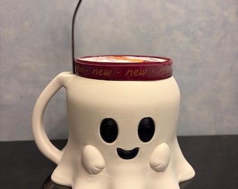 Ghost Ice Cream Pint Holder | Cute Halloween Pint Holder