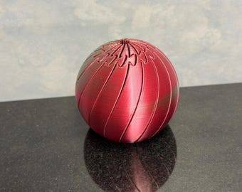 Silk Fidget Bulb – Expanding Twist Sensory Toy – Two-Tone Color Changing