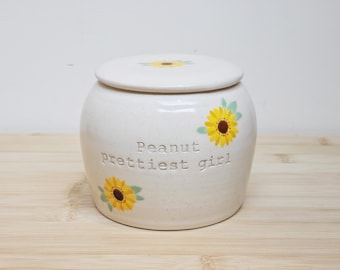 Custom Cremation Urn: Personalised Ceramic Dog Cat Memorial Keepsake for ashes, Pet Loss Gift