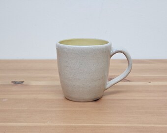 Handmade Pottery Mug - Yellow