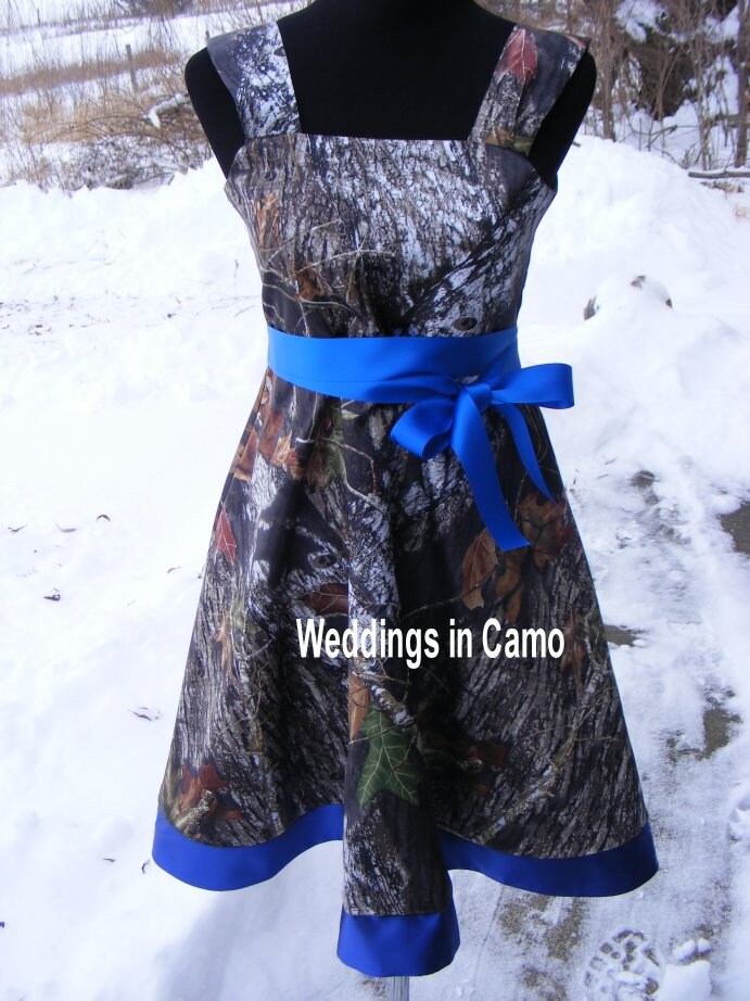 camo bridesmaid dresses under 100 Mossy Oak Camo Strapless Hi-lo Orange Camouflage Bridesmaid Dress Cors