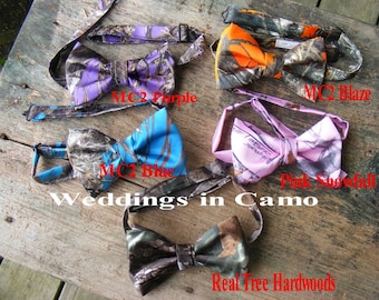 CAMO BOW PIE+camo boda+camo prom+16 colores+ Hecho a medida