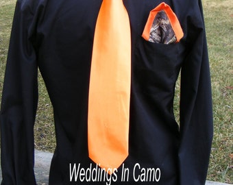 Corbata de camuflaje TODOS LOS COLORES Corbata regular para hombre hecha a medida