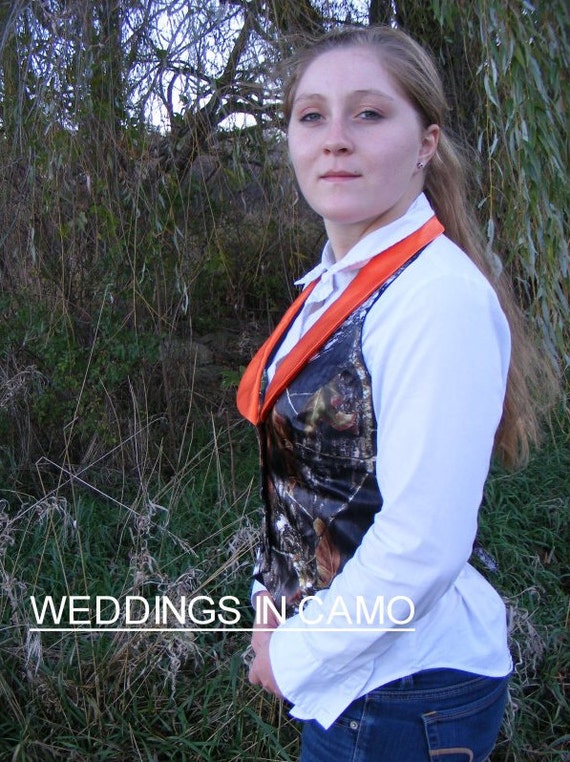 CAMO Bridesmaid WOMENS Camo Vest Two Color Option Etsy