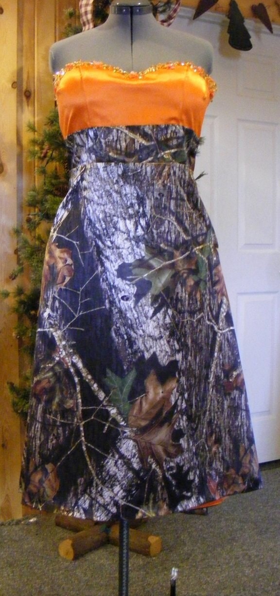 orange camo prom dresses Amazon.com: DINGZANCAMO Floor Length Camo Beach Wedding Dresses Formal Bridesmaid Gowns 2 Black : Clothing, Shoes & Jewelry