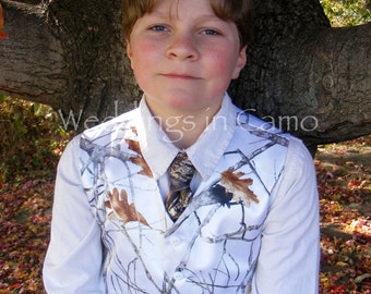Child&#39;s CAMO Vest ALL COLORS Custom Made