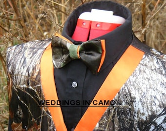 CAMO BOW PIE+camo boda+camo prom+16 colores+ Hecho a medida