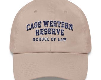 Case Western Reserve University School of Law Embroidered Vintage Design Unisex Hat Cap Dad Snapback