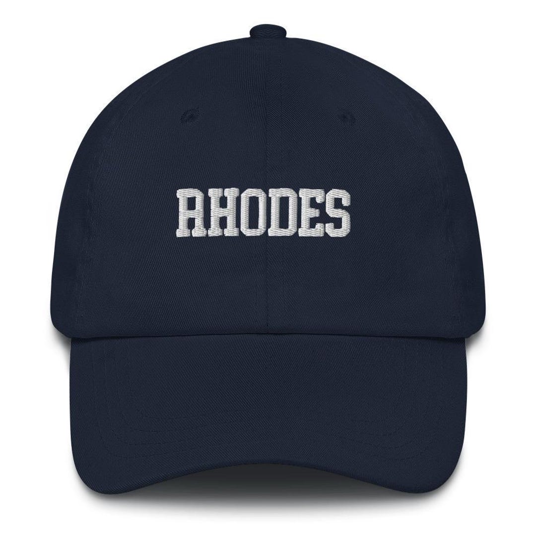 Open Rhodes Hat Rhodes College Embroidered Varsity Design Unisex Hat Cap Dad Varsity ...