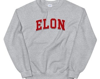 Elon University Vintage Design Sweatshirt