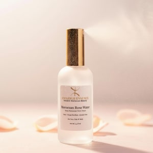 Pure Moroccan Rose Water 100 ml (3.4 fl oz) – Facial Toner & Skin Refreshing Mist