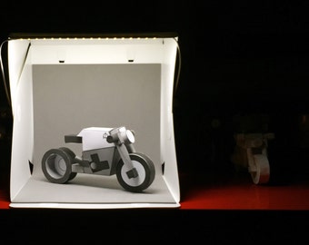 paperbike M3 - PDF papercraft model kit