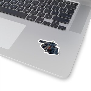 Chibi Warhammer 40k Leman Russ Battletank Krieg | Kiss-cut Sticker image 11