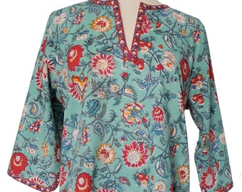 Cotton Pajamas, Chintz Marin