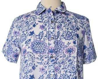 Smart blouse, Sunflower Haze - 100% Cotton