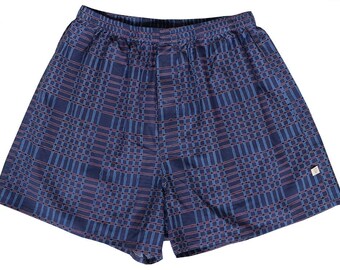 Unisex Cotton Boxers - Madras Ink
