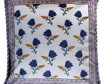 Cotton Pillow cover - Tulip Bootie - 18" x 18"