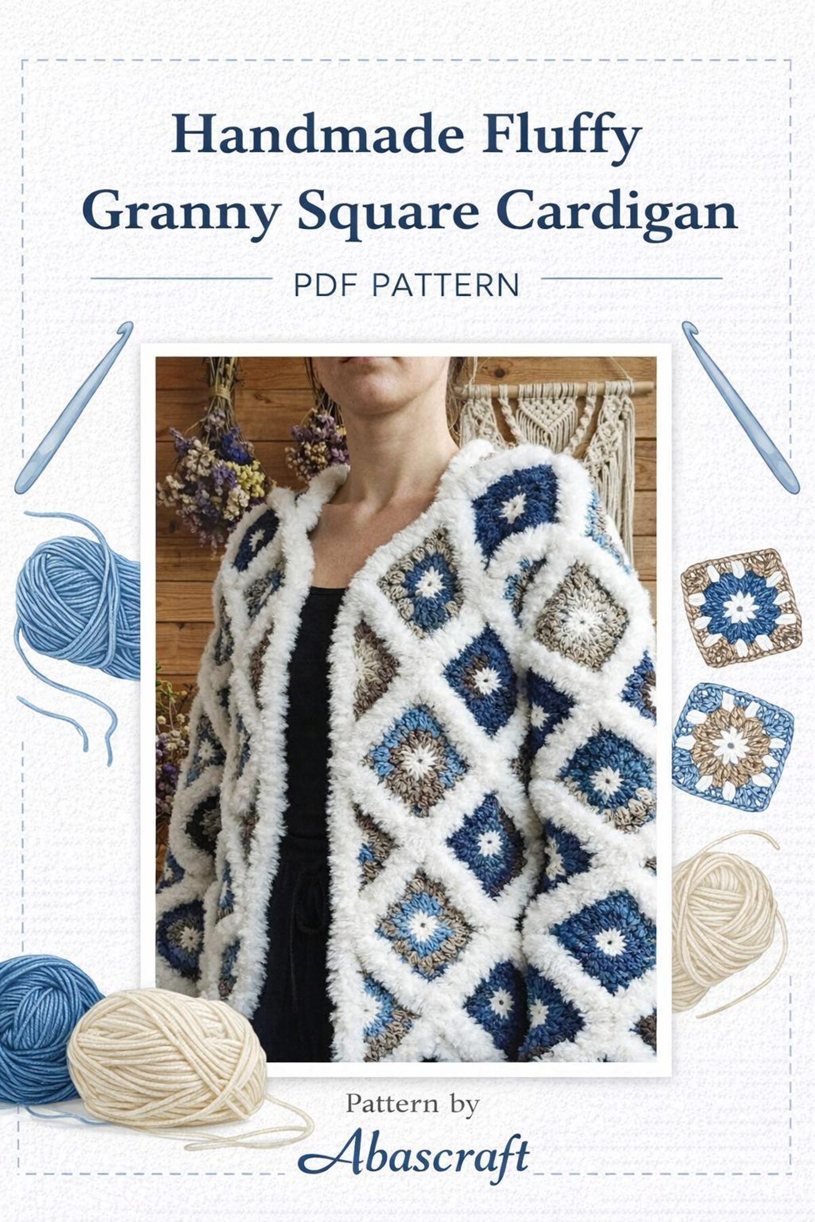 codeguppy | javascript tutorial - movable Images High... Crochet Pattern: Video Tutorial+ PDF, Fluffy Granny Square Cardigan ...
