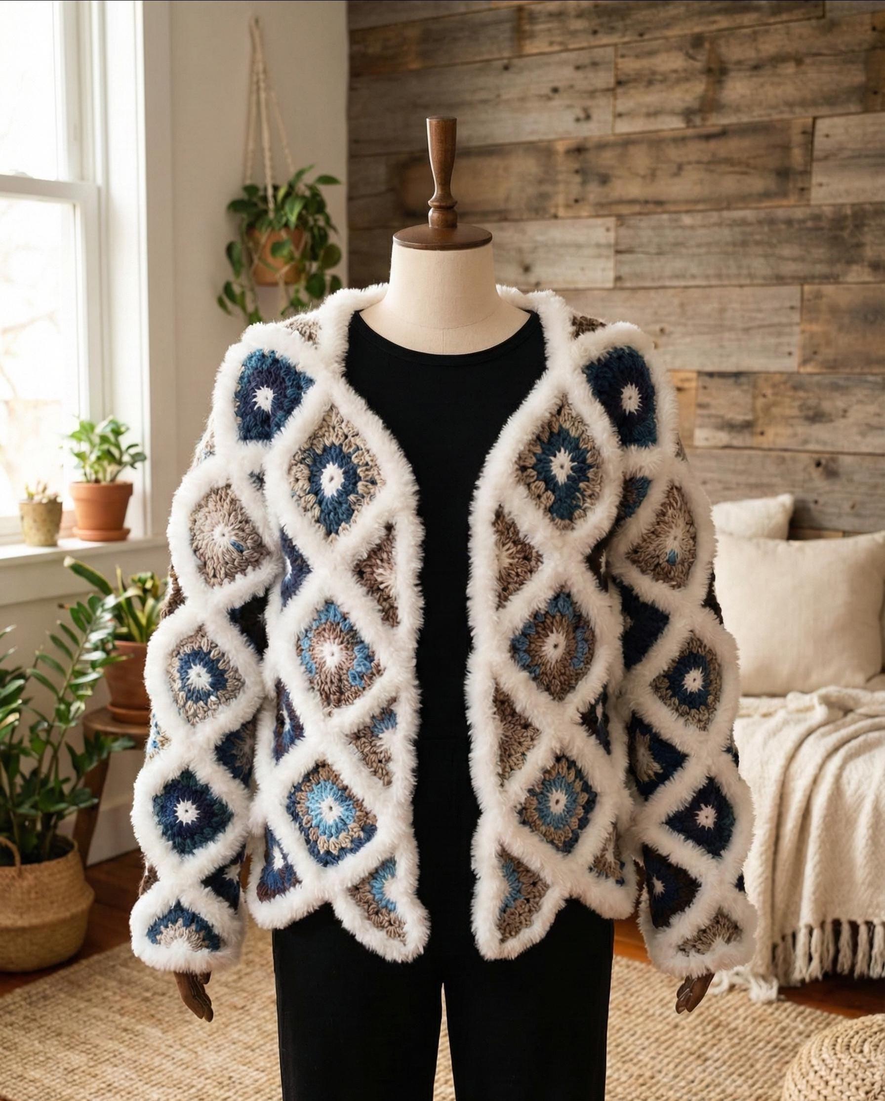 codeguppy | javascript tutorial - movable Images High... Crochet Pattern: Video Tutorial+ PDF, Fluffy Granny Square Cardigan ...