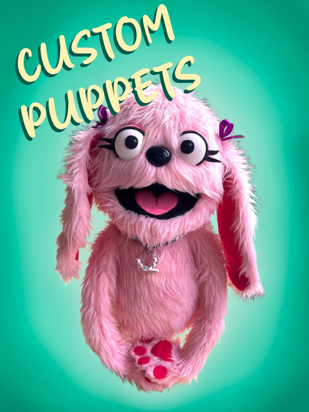 Custom Handcrafted Puppet, Personalised Handmade Gift, Made to Order ...