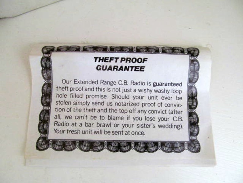 Vintage 1970s Polish CB Radio 1976 Gag Joke Gift Etsy