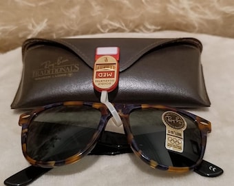 Ray Ban B&L Leathers Shooter 62mm Vintage Sunglasses - Etsy