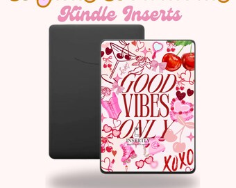 Girly Good Vibes Nur Kindle Einsatz | Kindle Printable | Digitaler Download