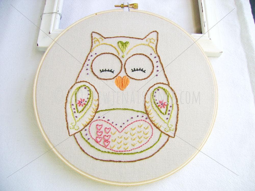 MEGA OWL PACK | Embroidery Pattern Pdf Parliament of Owls Autumn Spring ...