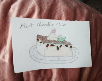 Customized Watercolor Cake Art!