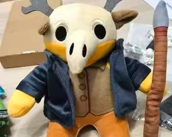 Elf girl and Deer Man - 99 Nights in the Forest Game Plush Doll Toys