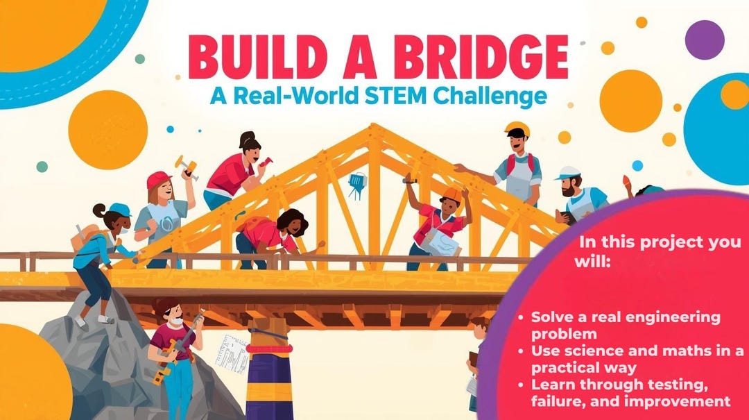 STEM Project Challenge | Build a Bridge | Hands-on Maths & Science | No ...