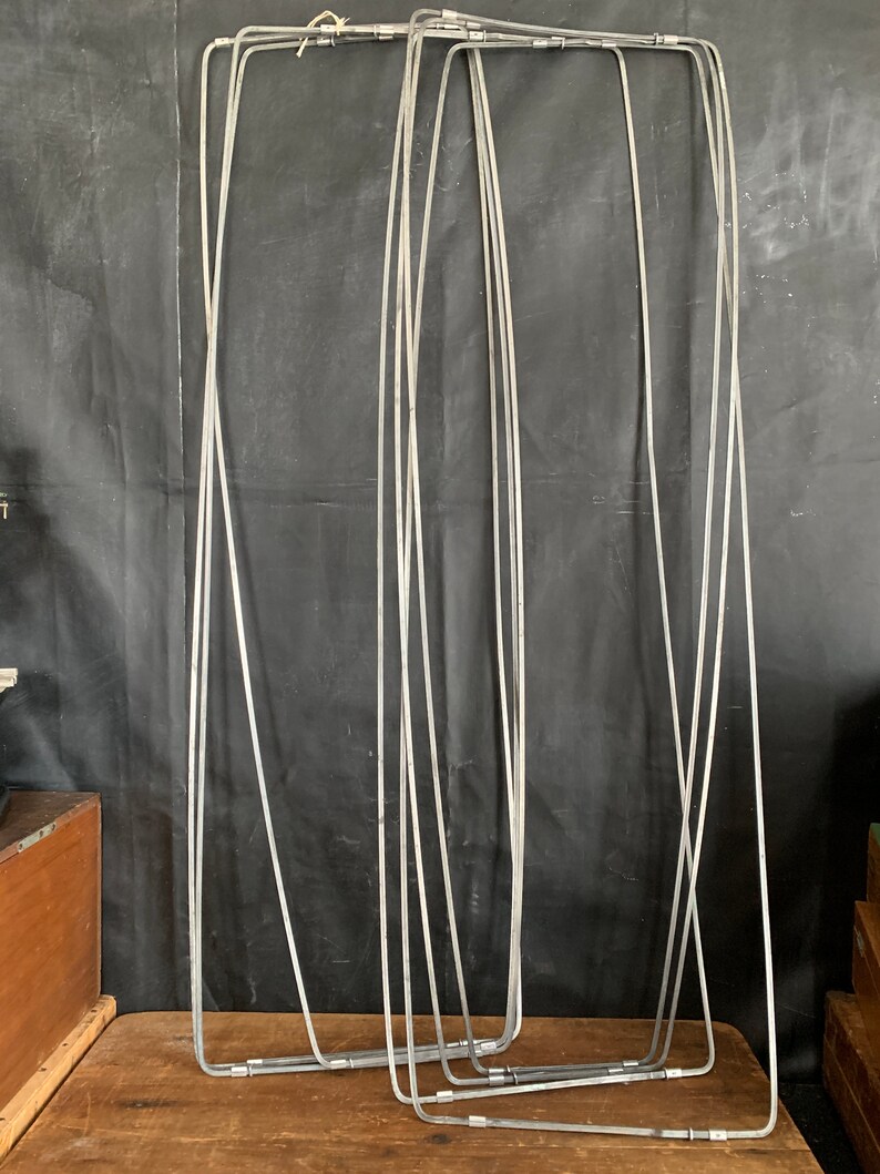 Vintage Zinc Metal Pant Stretchers Dry Cleaners Etsy