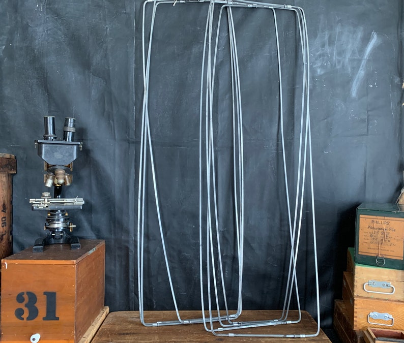 Vintage Zinc Metal Pant Stretchers Dry Cleaners Etsy