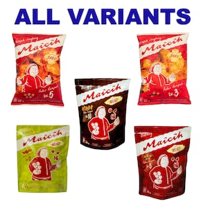 Maicih Mini Basreng & Spicy Cassava Chips, Indonesian Snack (45g/100g)